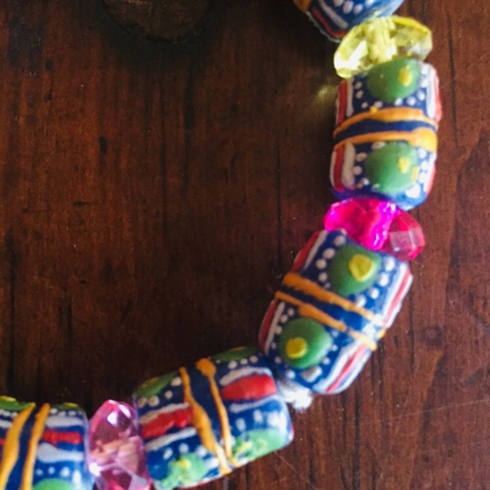 🌞🌛✨StunningSet African Artist Necklace Bracelet - Picture 3 of 8